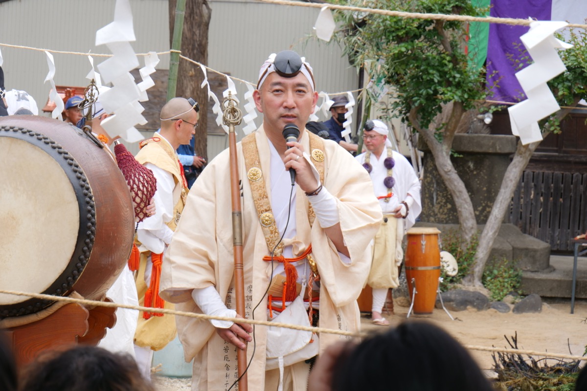 令和6年 柴燈護摩供法要・火渡り